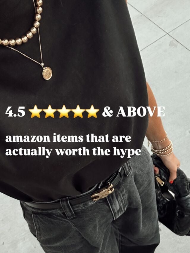 Comment “DETAILS” and I’ll send you all of the details to these 4.5 ⭐️ & above rated items that are actually worth the hype! These are the low-key essentials that actually make my life easier xx 

#stylinbyaylin #amazonfavorites #amazonfinds #over40 #everydaymusthave #worththehype