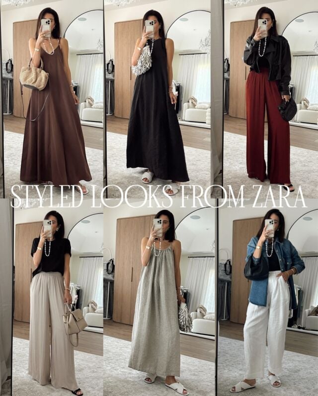 Comment “ZARA” and I’ll send you all of the details to these styled looks! What looks is your favorite? Let me know in the comment below xx ❤️👇🏼

#stylinbyaylin #outfitinspo #zarafinds #momstyle #over40fashion #summerstyle